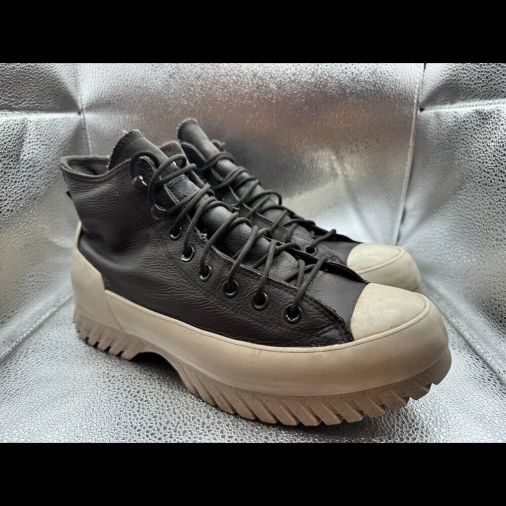 Size M10/W12 Converse Lugged 2.0 Climate Counter‎ Unisex Black White Shoes